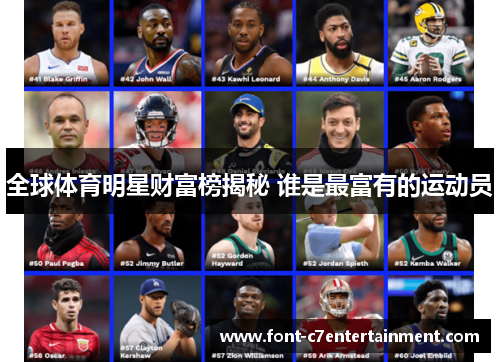 全球体育明星财富榜揭秘 谁是最富有的运动员 全球体育明星财富榜揭秘 谁是最富有的运动员
